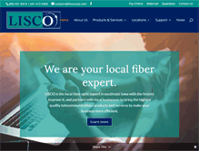 Tablet Screenshot of lisco.com